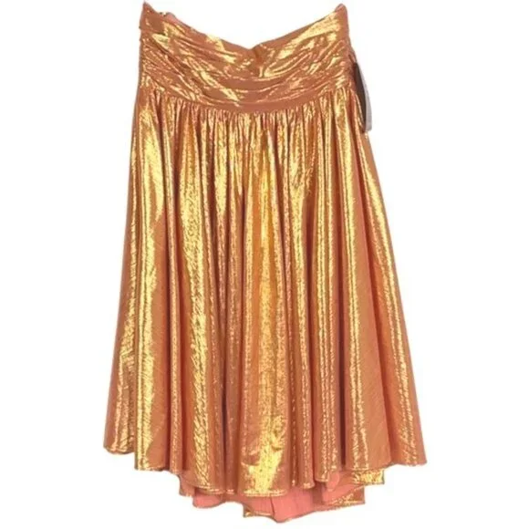 NWT Retrofete Kaiser Dress, in Apricot, size XXS, 95% polyester, 5% spandex - Picture 7 of 16